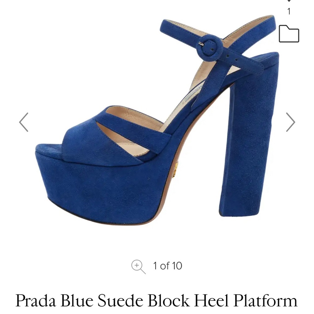 Prada Platform Pumps - image 1